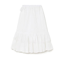 Little Creative Factory White Honolulu Long Skirt