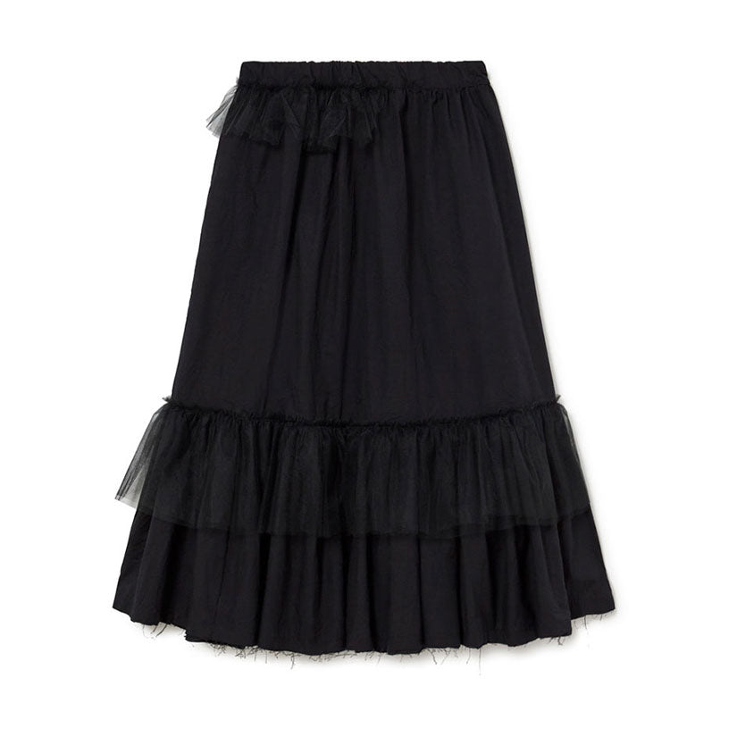 Little Creative Factory Black Honolulu Long Skirt