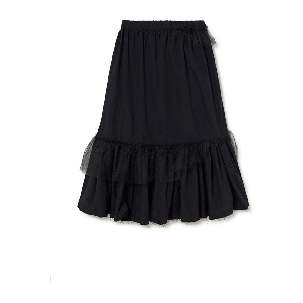 Little Creative Factory Black Honolulu Long Skirt