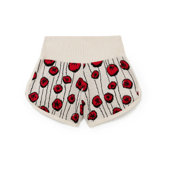 Little Creative Factory Cream Chelsea Knit Shorts