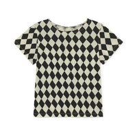 Little Creative Factory Black Soft Diamond T-shirt
