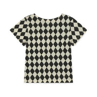Little Creative Factory Black Soft Diamond T-shirt