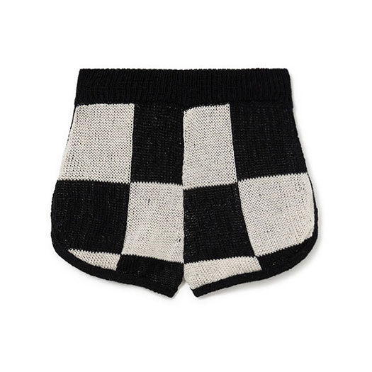 Little Creative Factory Check Tribal Knit Culottes