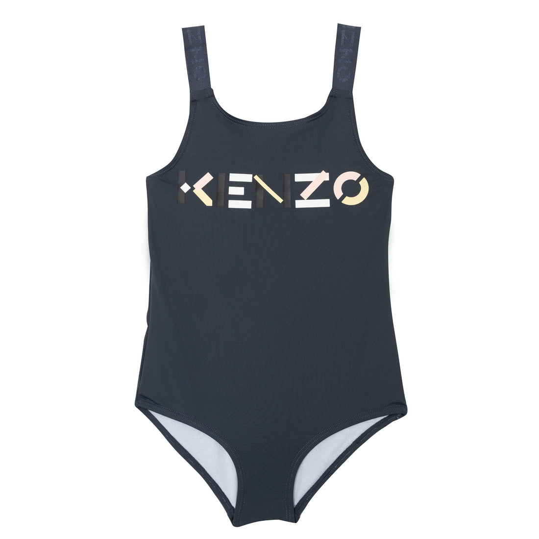 Kenzo Black Classic Logo Swimsuit