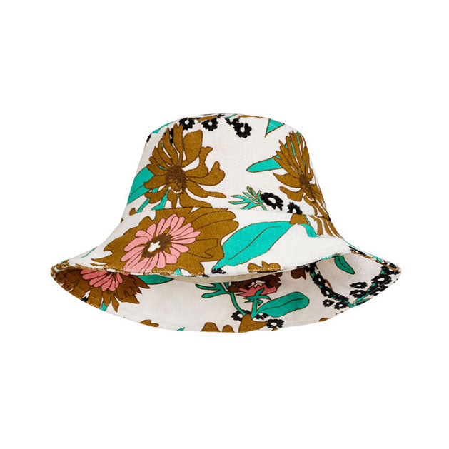 Little Creative Factory Flower Print Hawaii Terry Hat