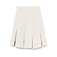 Little Creative Factory Cream Heavy  Aloha Straight Skirt