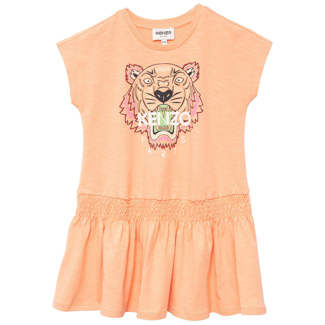 Kenzo Red Tiger Waisted Dress