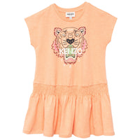 Kenzo Red Tiger Waisted Dress