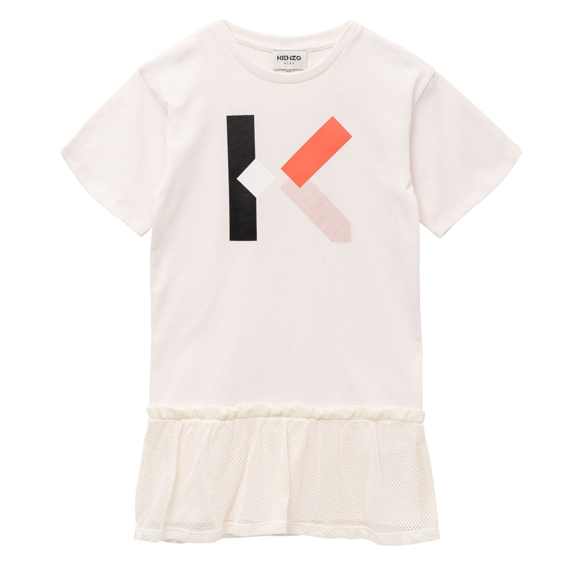 Kenzo Cream Jersey K Dress