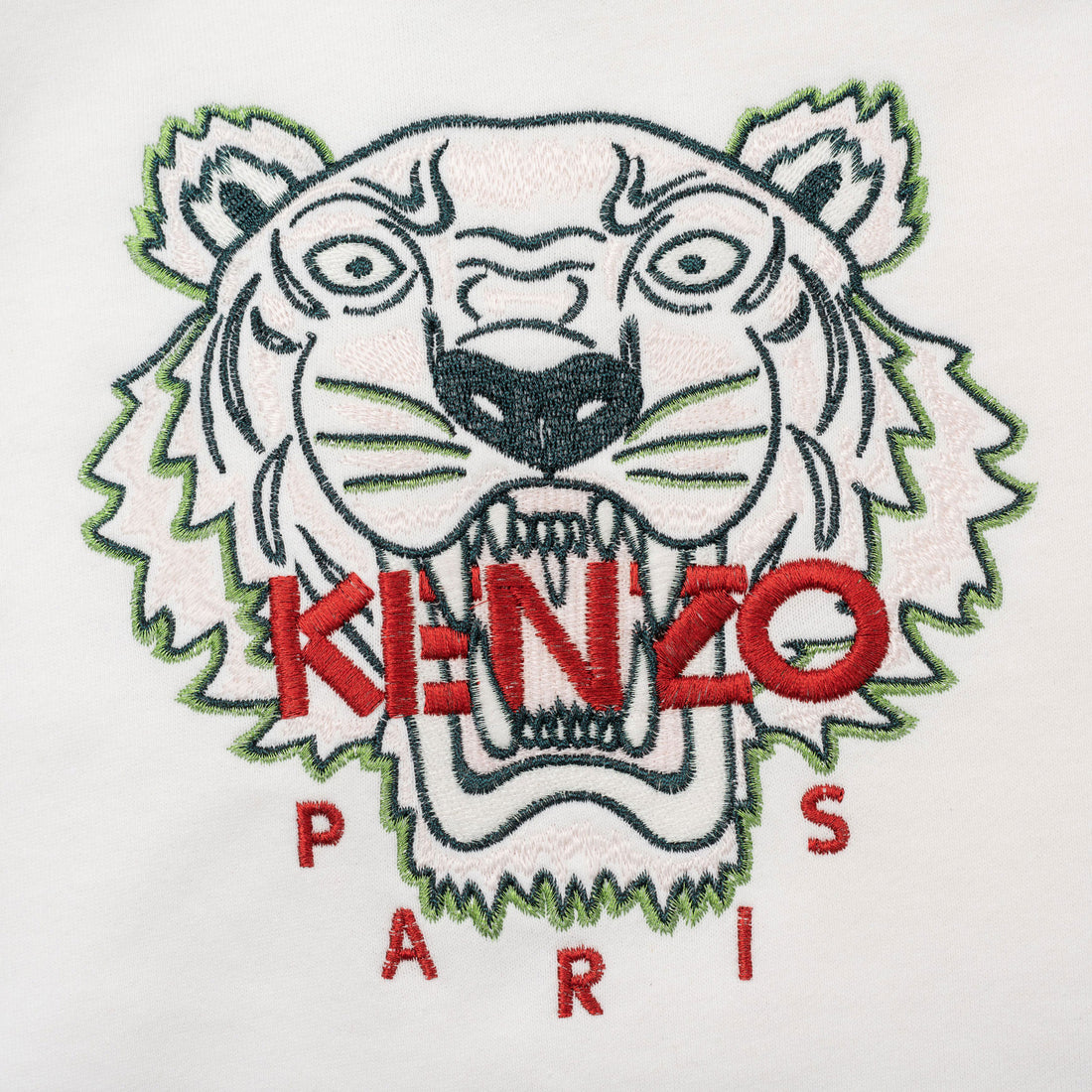 Kenzo Cream Fleece Tiger Dress