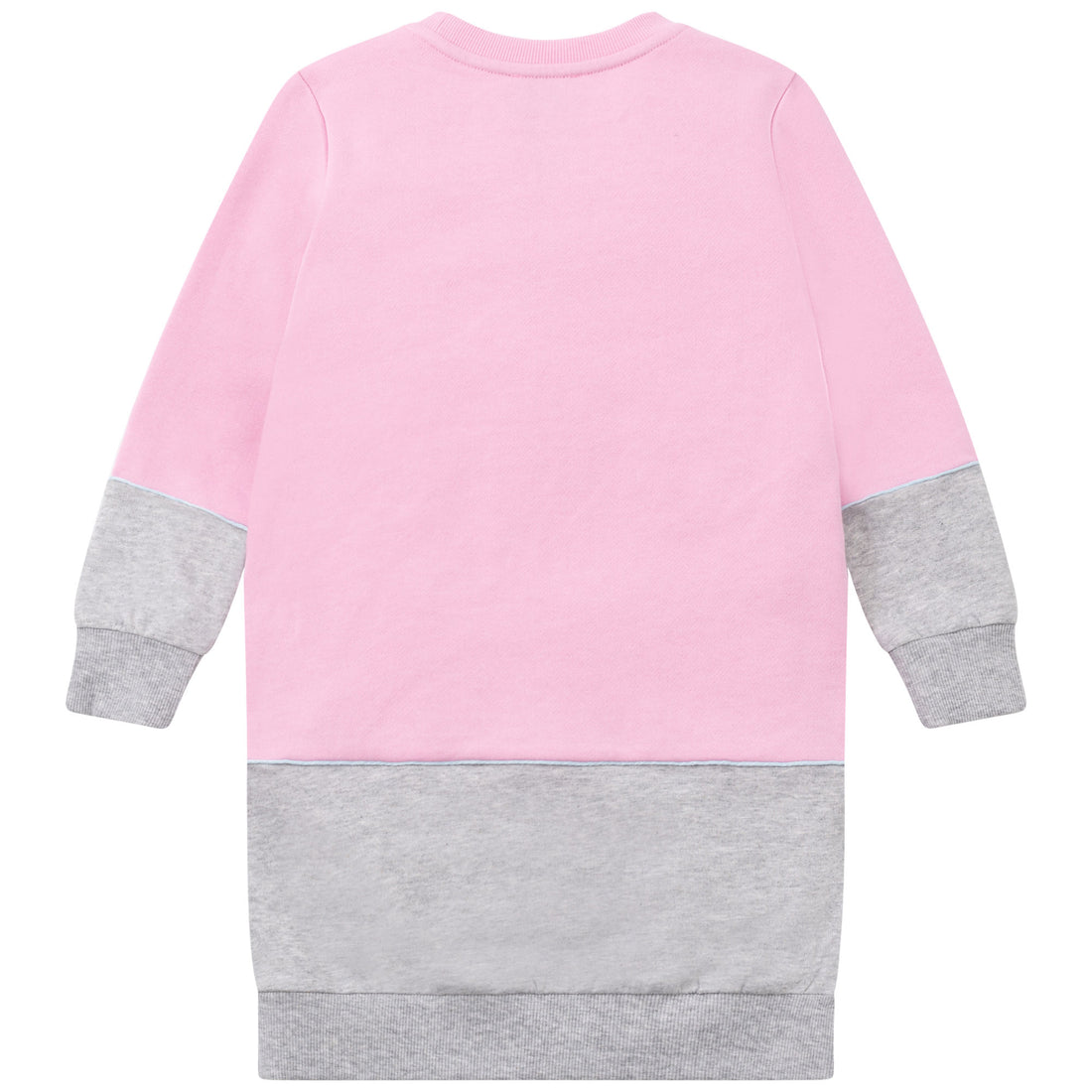 Kenzo Lilac Cross Logo Sweatshirt Dress