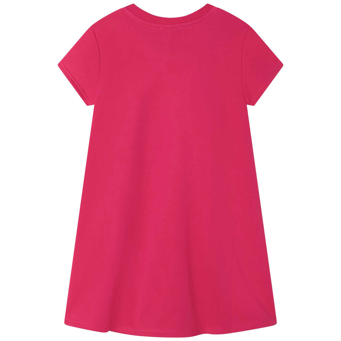 Kenzo Pink Basic Tiger Fleece Pocket Dress