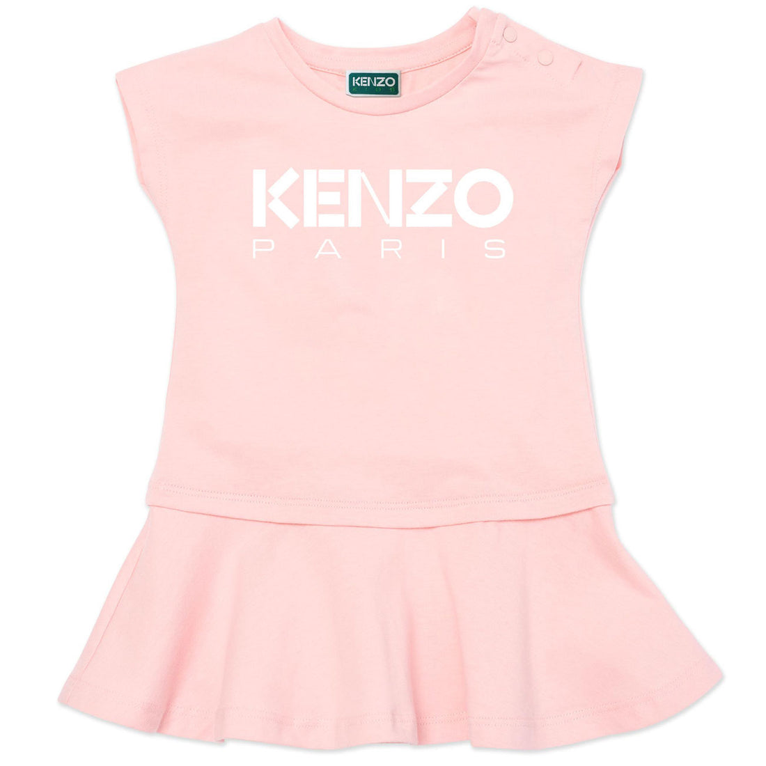 Kenzo Pink Kenzo Paris Jersey Dress