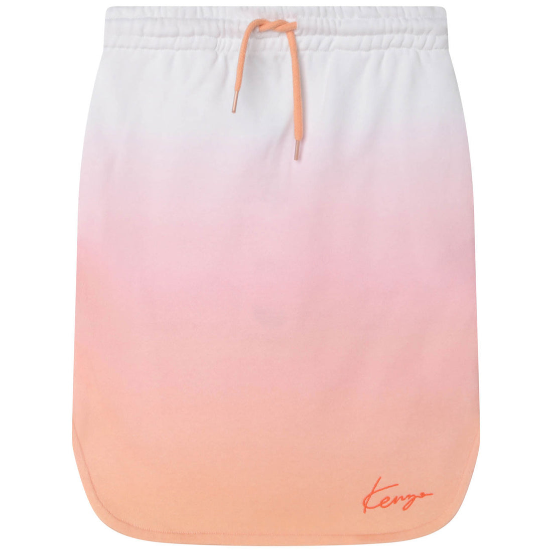Kenzo Coral Ombre Fleece Skirt