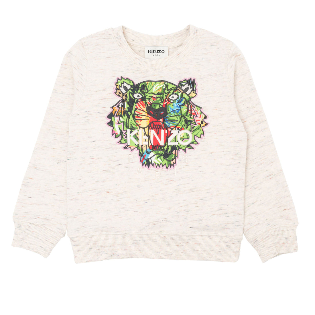 Kenzo Light Marl Tropical Tiger Sweatshirt