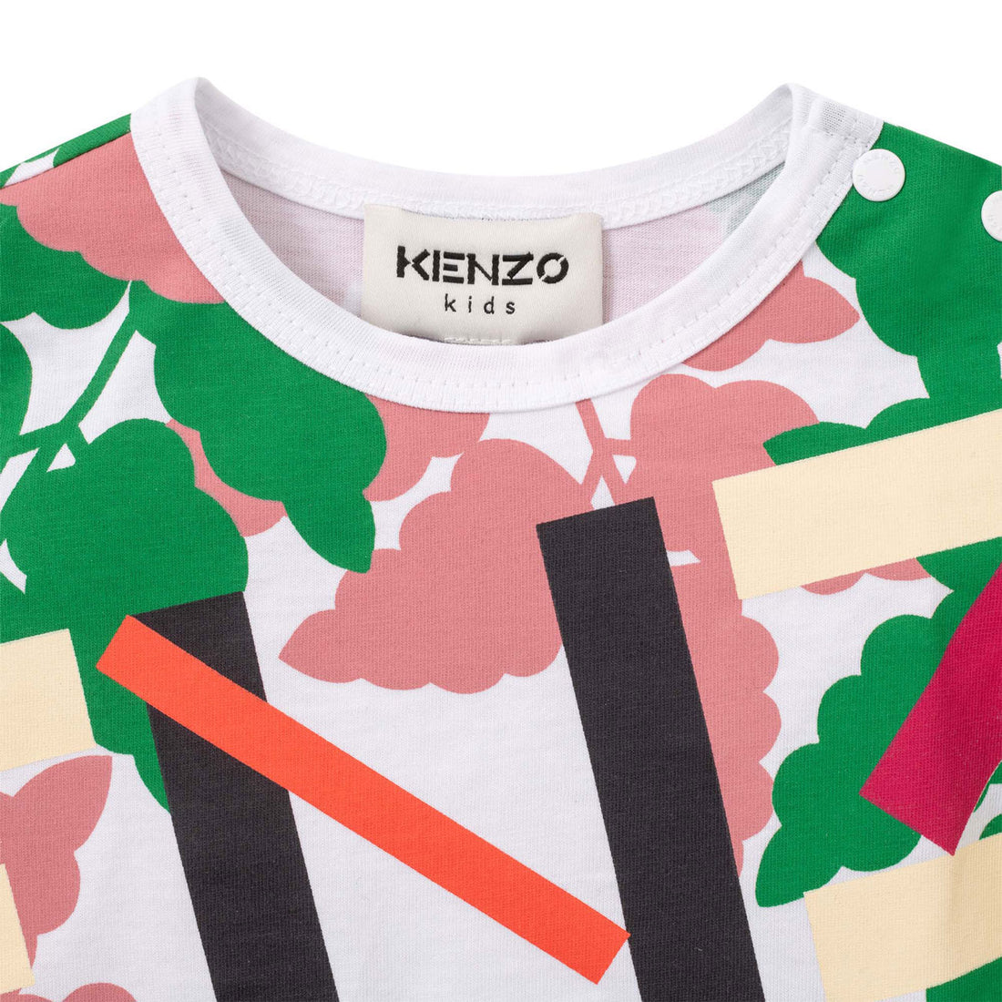 Kenzo White Elephant Jungle Tee