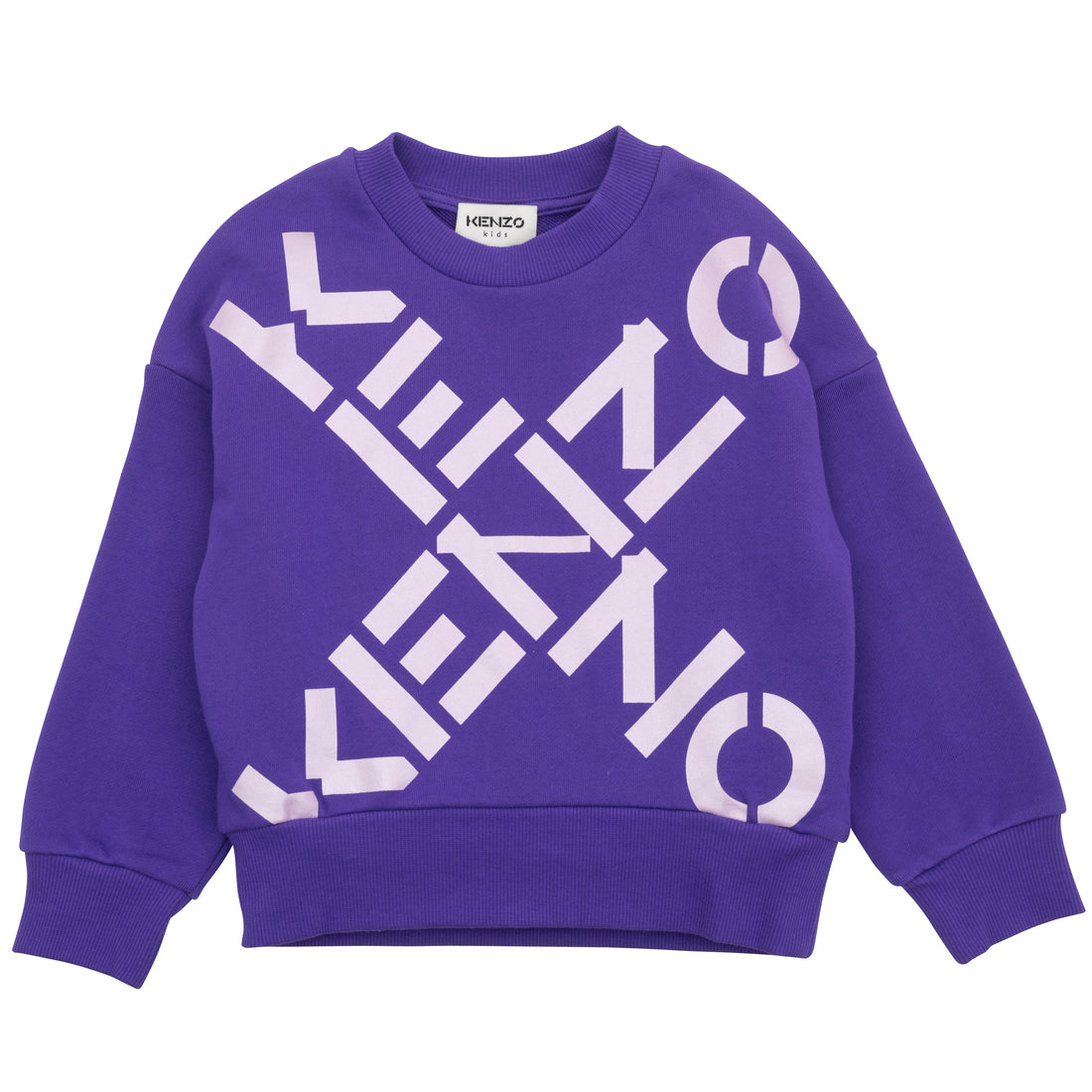 Kenzo Plum Maxi Cross Pullover