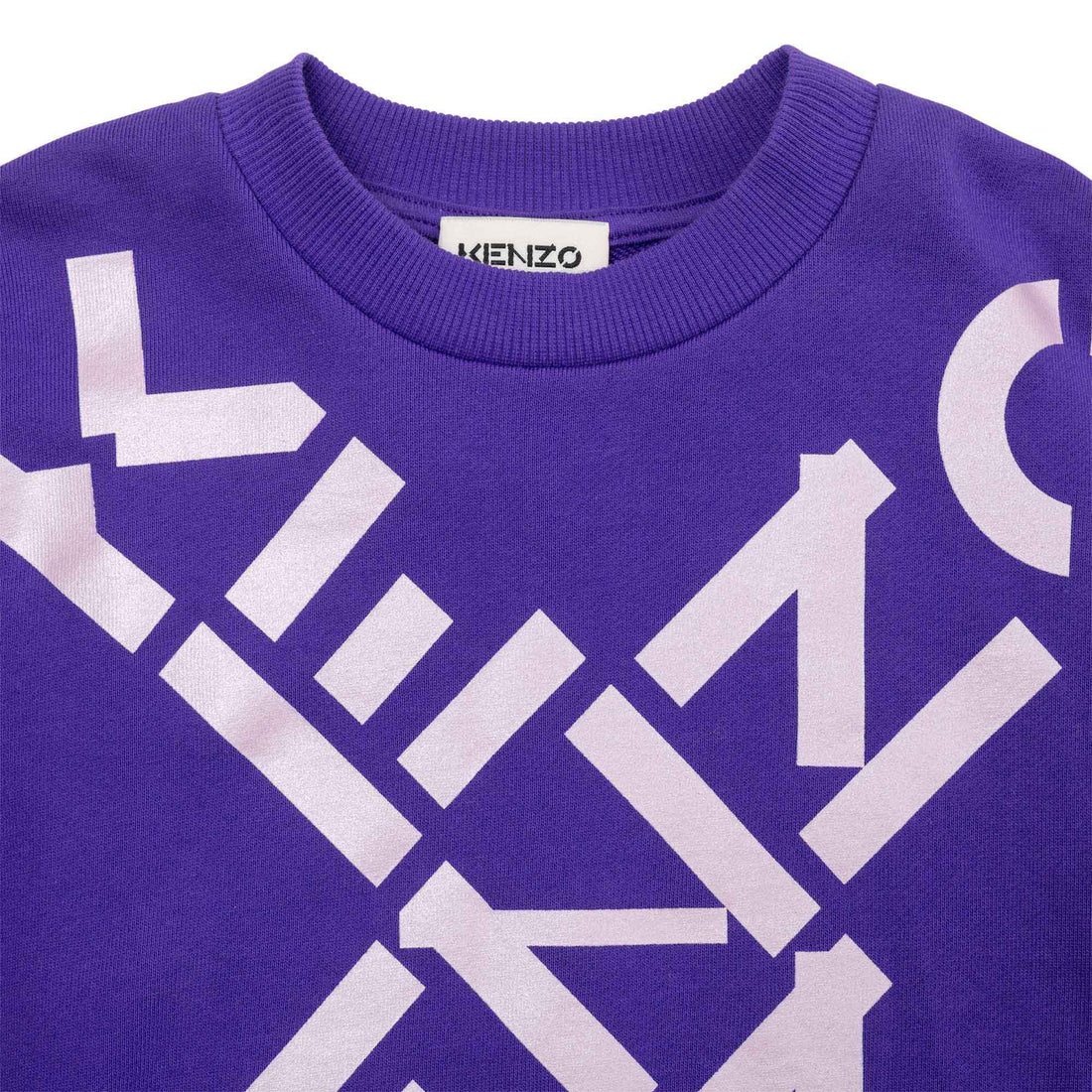 Kenzo Plum Maxi Cross Pullover
