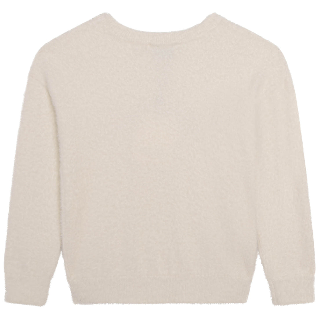 Kenzo Off White Multi Logo Knit Pullover