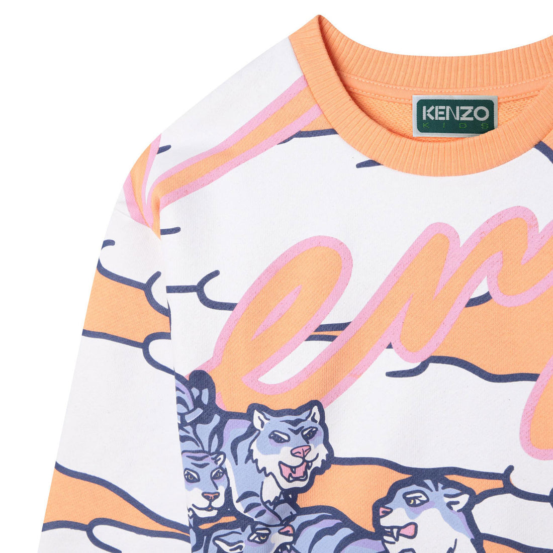 Kenzo Coral Printed Sweatshirt