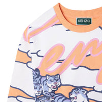 Kenzo Coral Printed Sweatshirt
