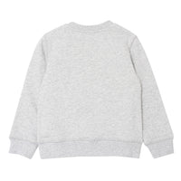Kenzo Light Grey Basic Tiger Fleece Sweatshirt