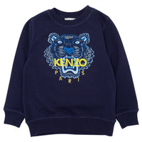 Kenzo Navy Tiger Logo Sweatshirt