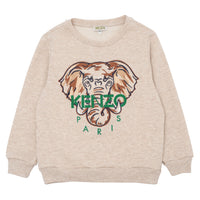 Kenzo Stone Elephant Logo Sweatshirt