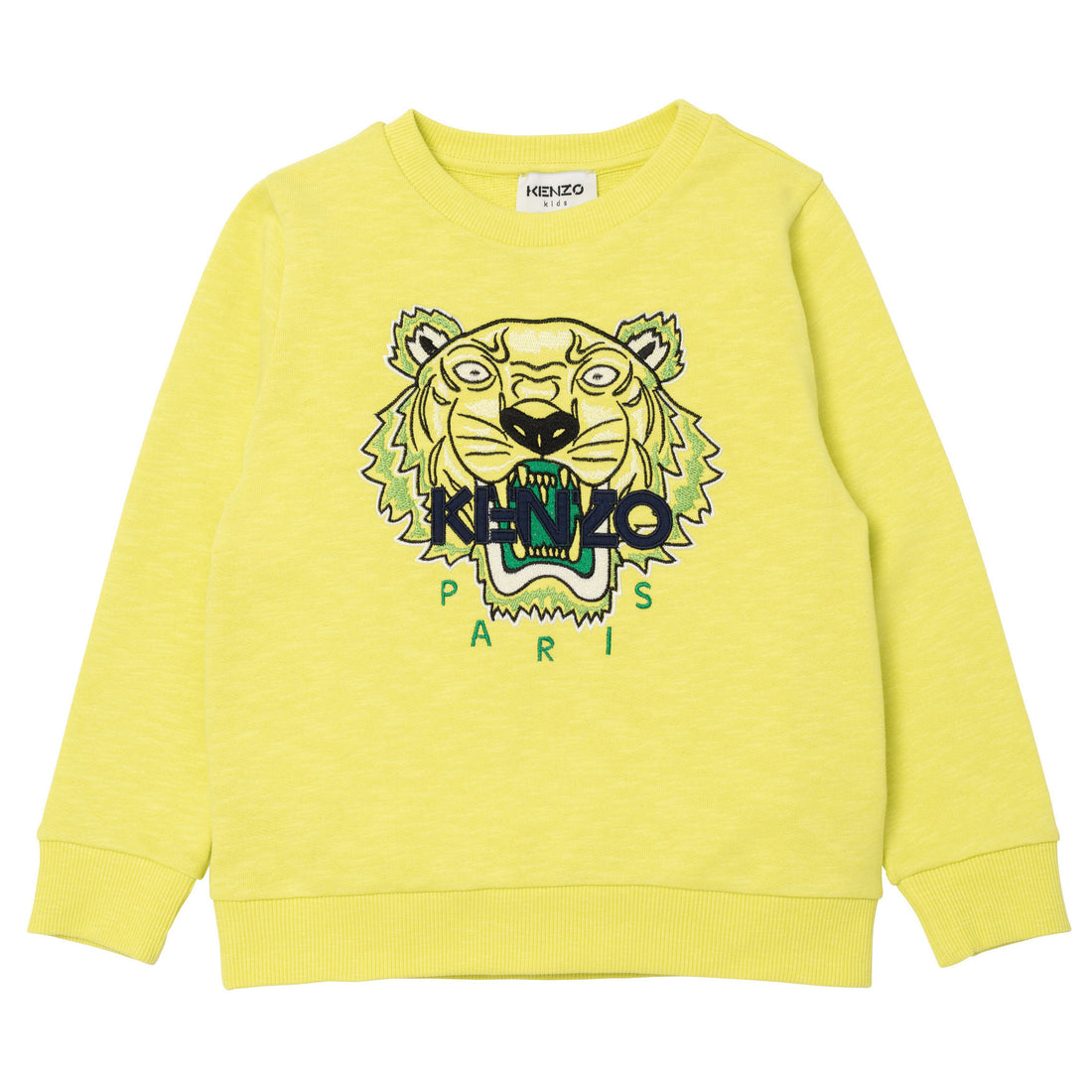 Kenzo Lemon Tiger Logo Sweatshirt
