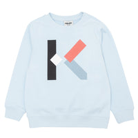 Kenzo Pale Blue K Sweatshirt