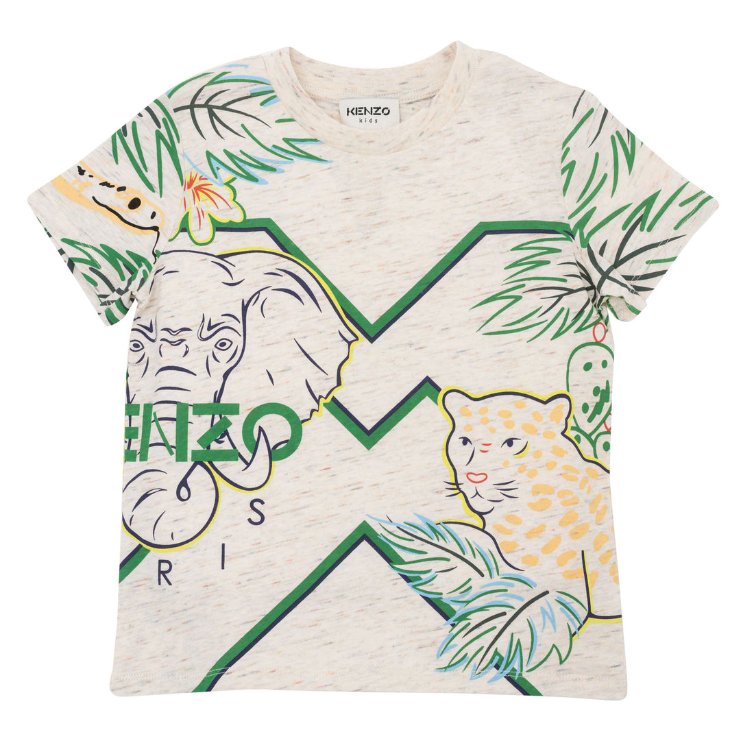 Kenzo Light Marl Tropical Tee