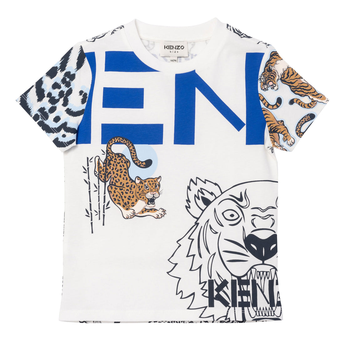 Kenzo White Iconic Print Tee