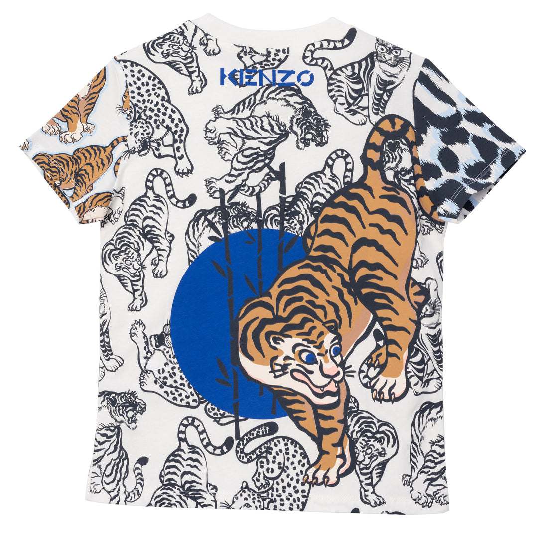 Kenzo White Iconic Print Tee