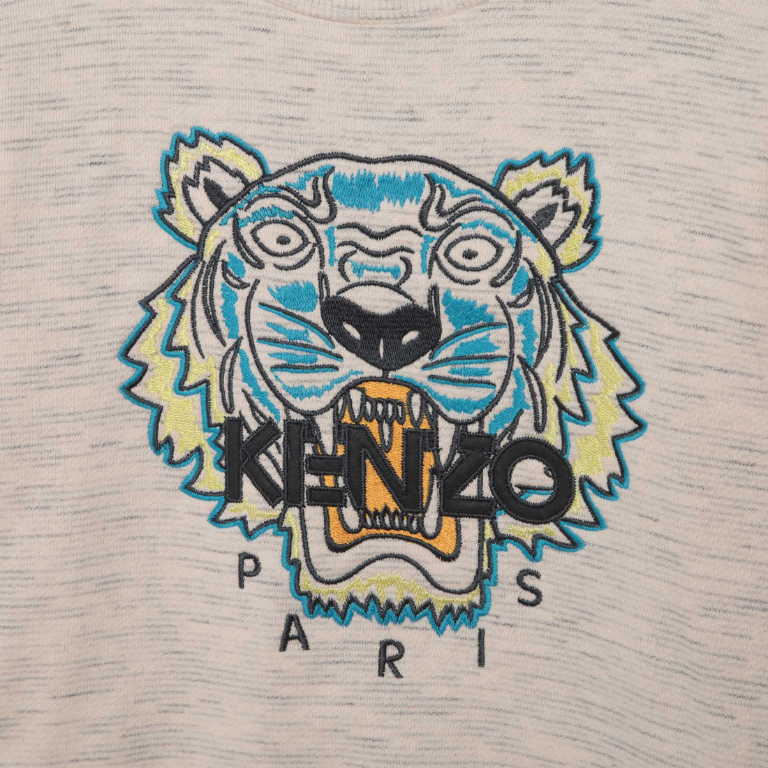 Kenzo Off White Tiger Logo Sweatshirt