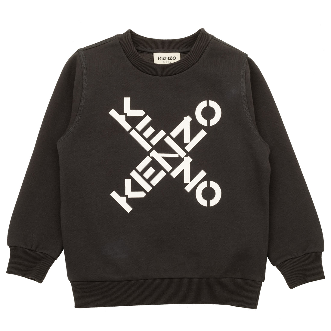 Kenzo Dark grey Cross Logo Sweatshirt