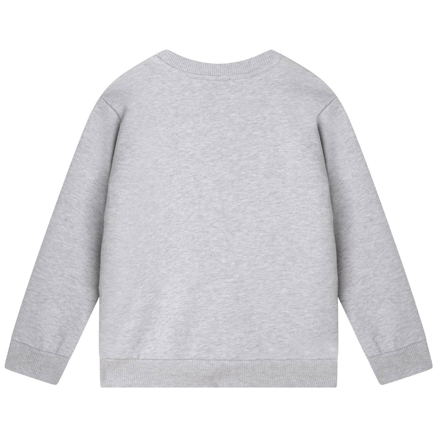 Kenzo Grey Elephant Embroidery Sweatshirt