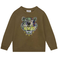 Kenzo Green Tiger Sweatshirt