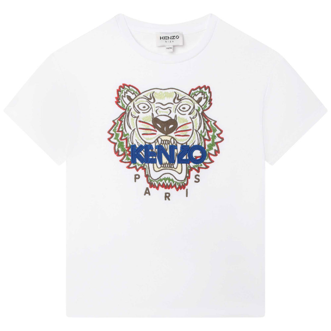 Kenzo White/Brown Tiger Tee