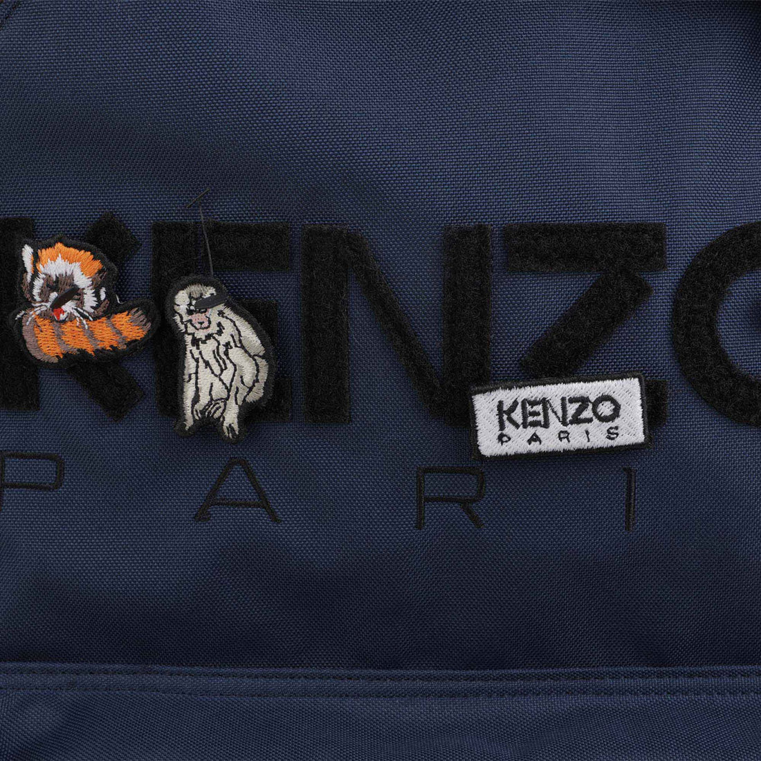 Kenzo Navy Logo Backpack