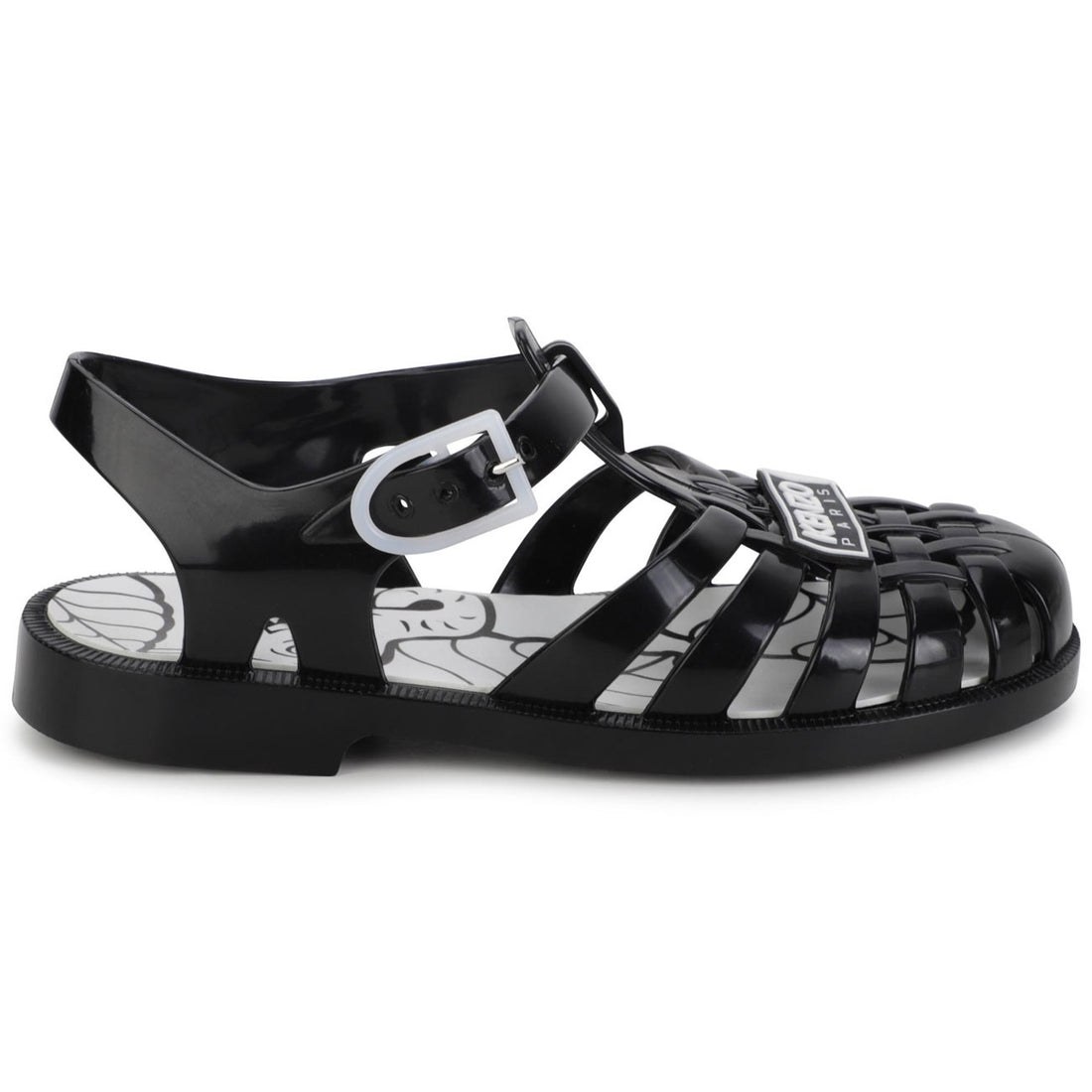 Kenzo Black Jelly Shoe