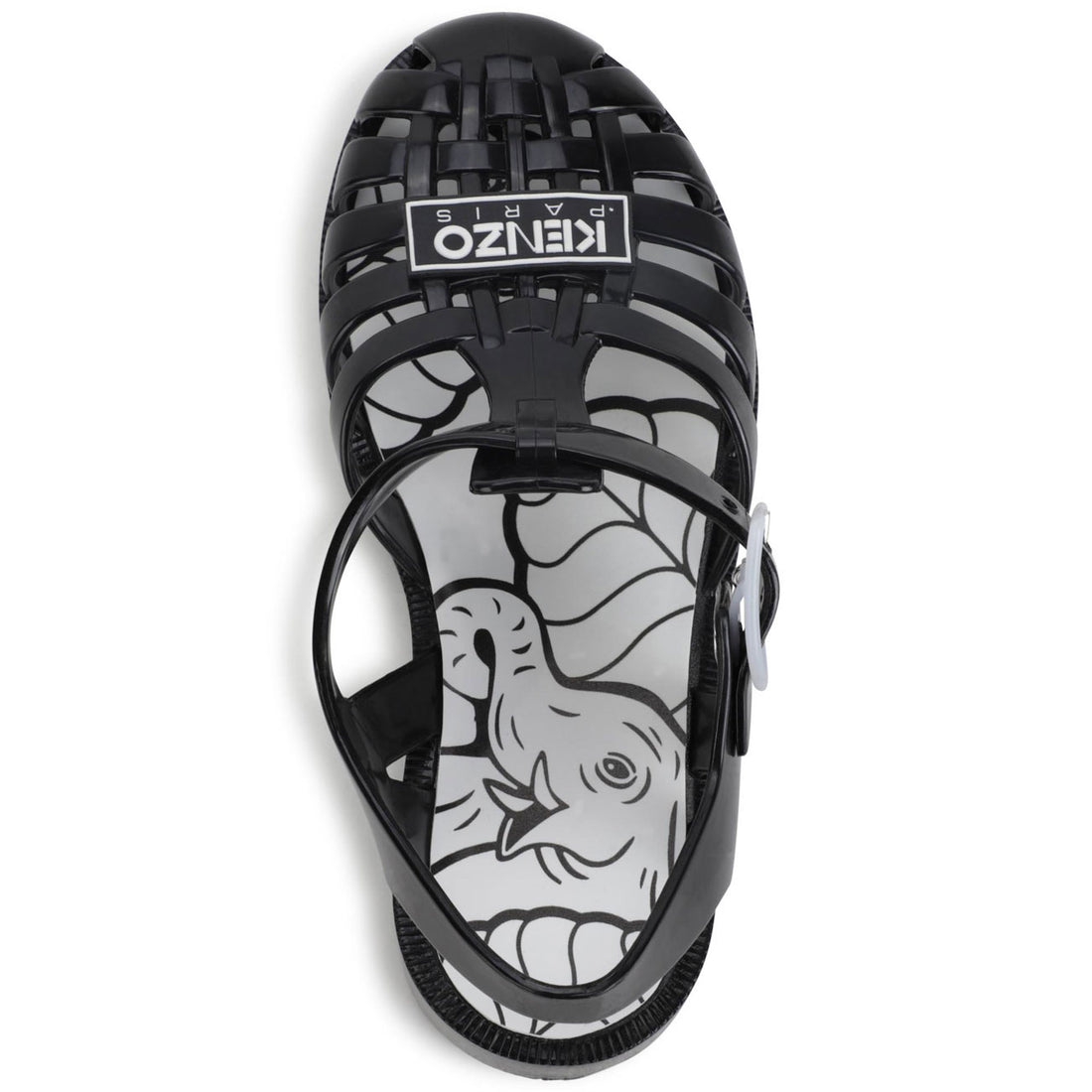 Kenzo Black Jelly Shoe