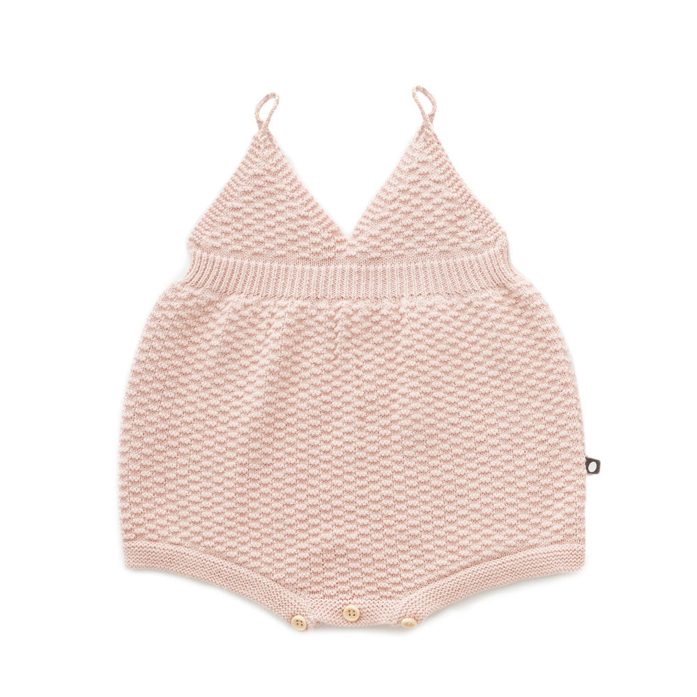 Oeuf Coral Almond Playsuit