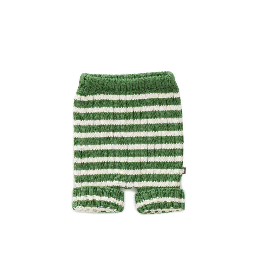 Oeuf White/Green Everyday Shorts
