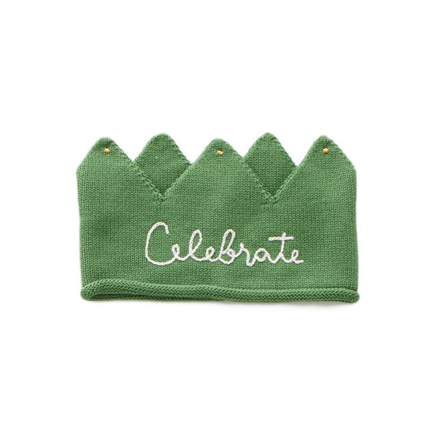 Oeuf Green Celebrate Crown