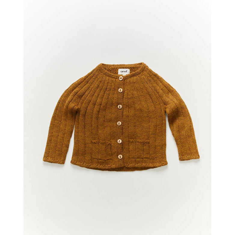 Oeuf Everyday Cardi-Acorn