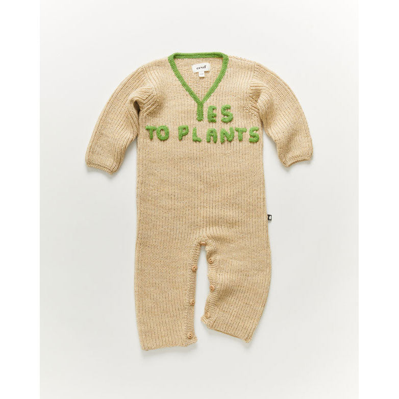 Oeuf Yes Jumper-Bright Beige