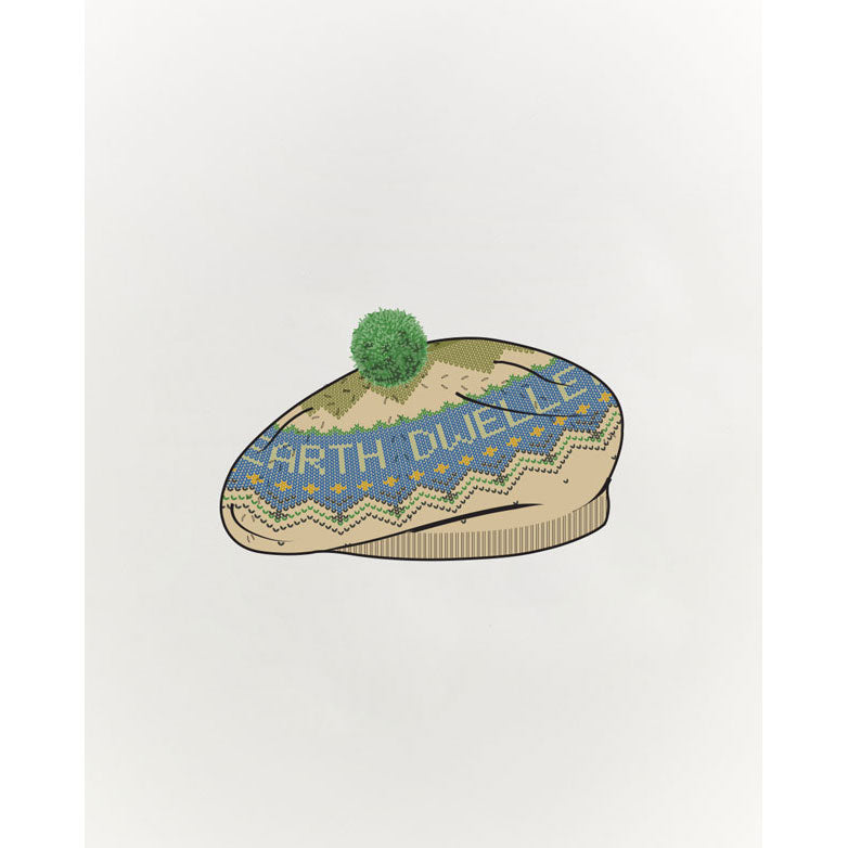Oeuf Earth Dweller Beret-Bright Beige
