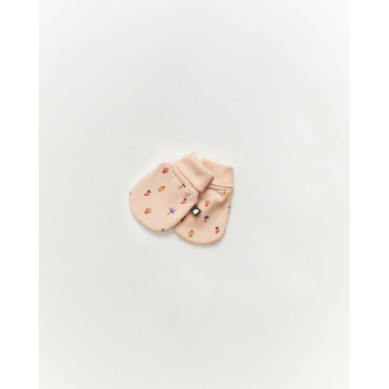 Oeuf Mittens-Flower/Silver Peony