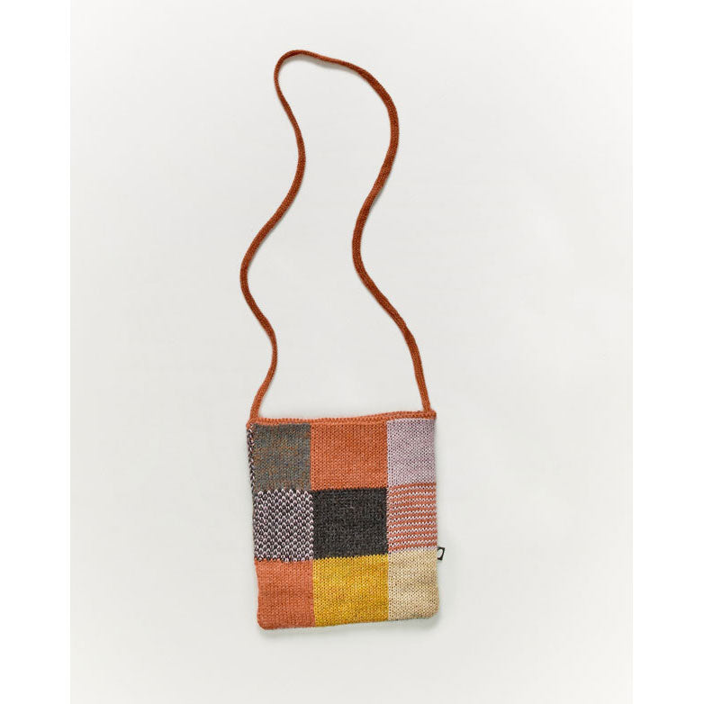 Oeuf Patchwork Purse-Rose