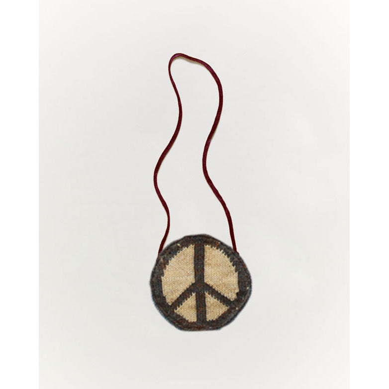 Oeuf Peace Purse-Bright Beige